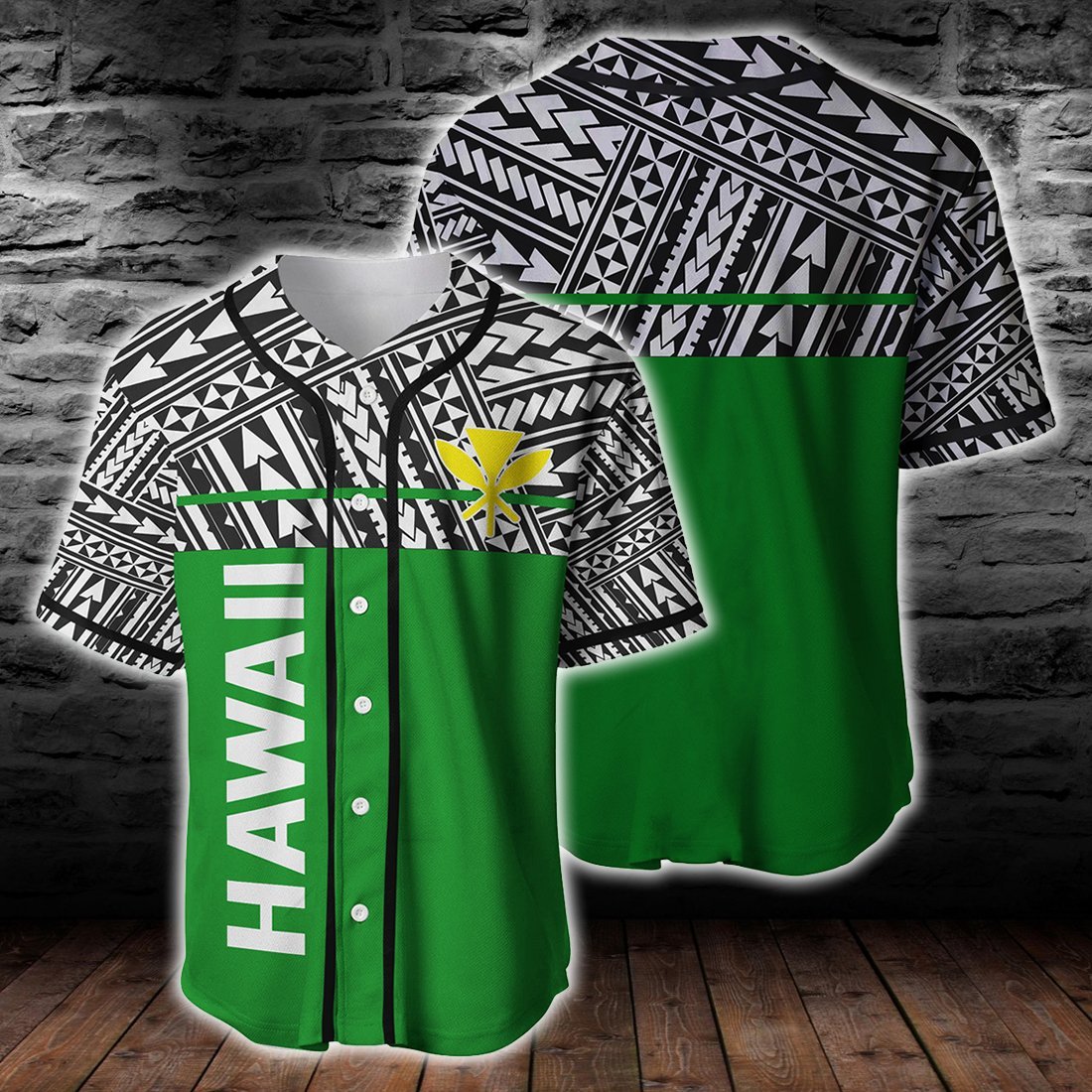 Hawaiian Coat Of Arms Polynesian Horizontal Style Clothing For Hot Summer All Over Print Ha100789