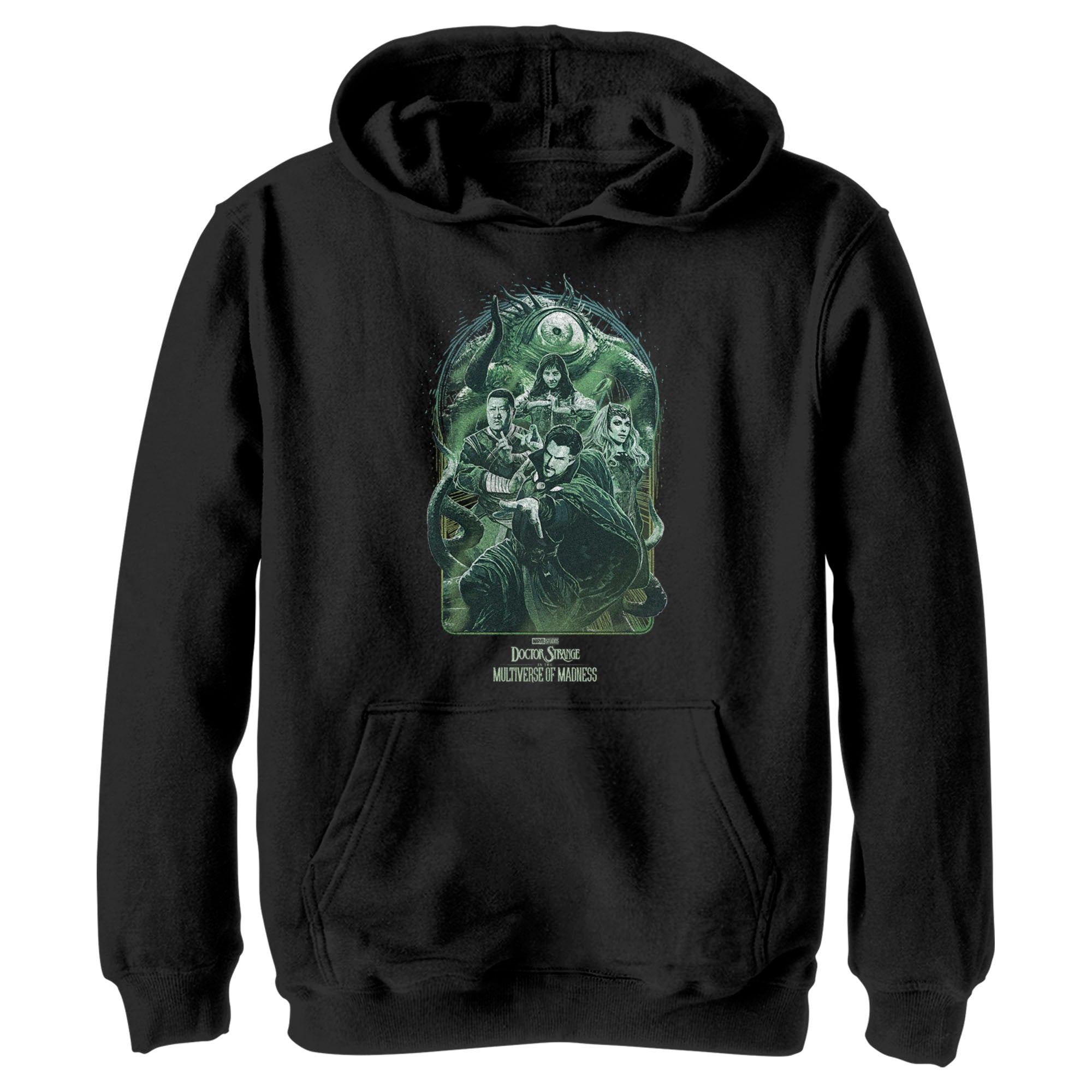 Boy’S Marvel Doctor Strange In The Multiverse Of Madness Group Shot Pull Over Hoodie