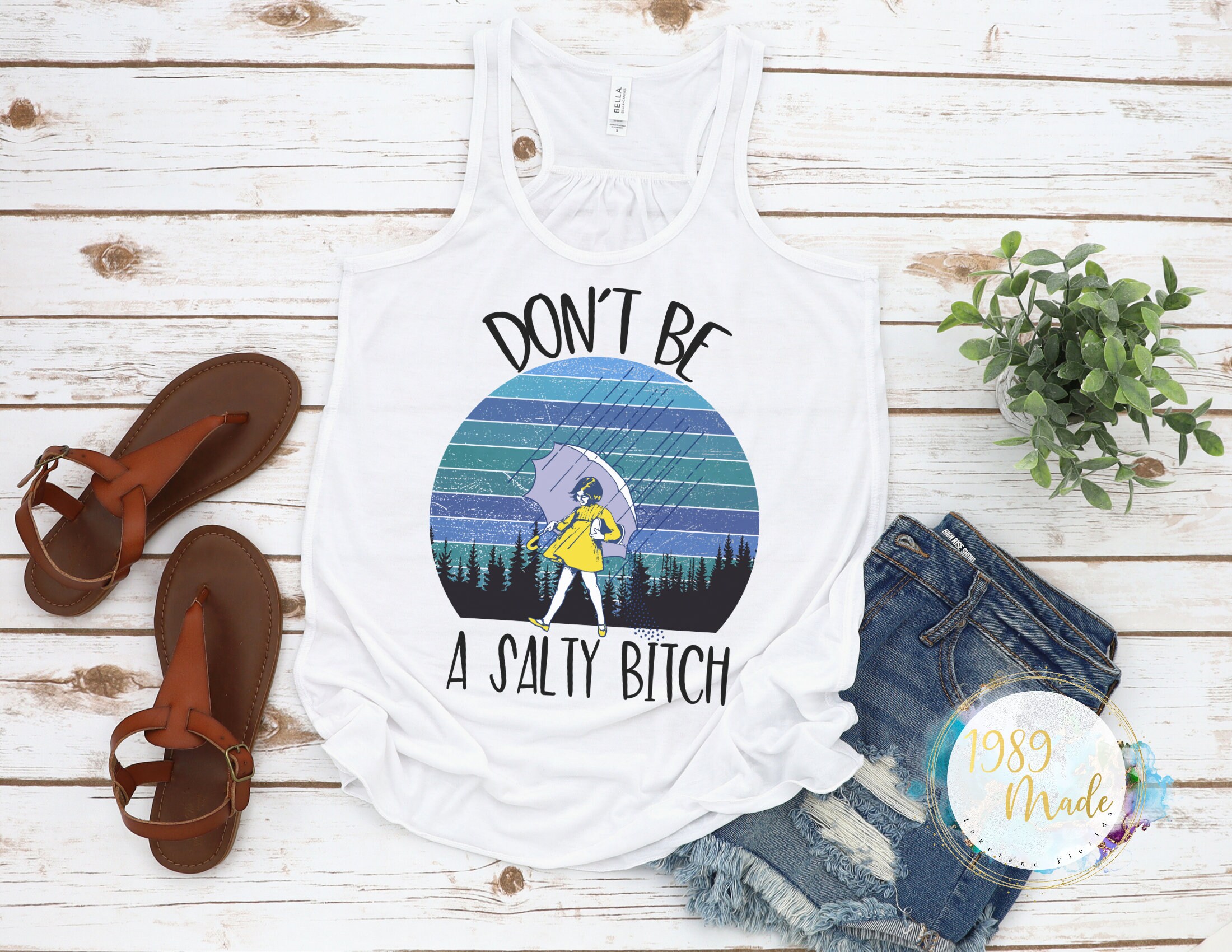 Don’t Be a Salty B**CH Sublimated Tank,