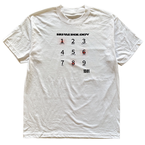 Numerology Numpad Tee Shirt Outfit  For Men  For Women