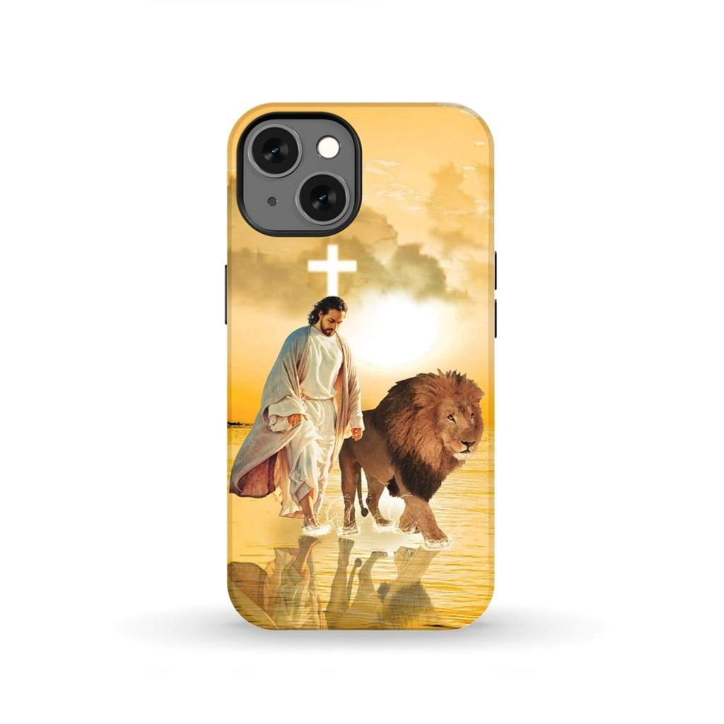 The Lion Of Judah, Jesus Walks On Water Phone Case