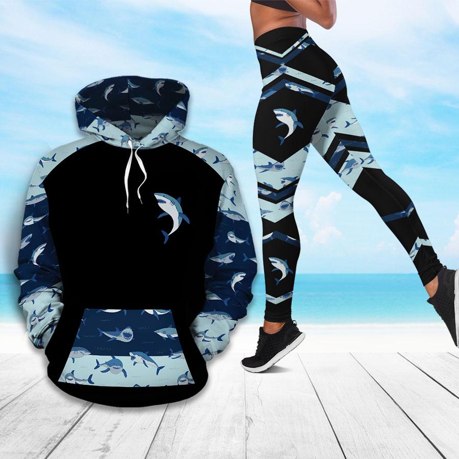 Shark Hoodie & Legging – Homdecor Store All Over Printed 3D Unisex Shirts, Sweatshirt, Hoodie Size S – 5Xl