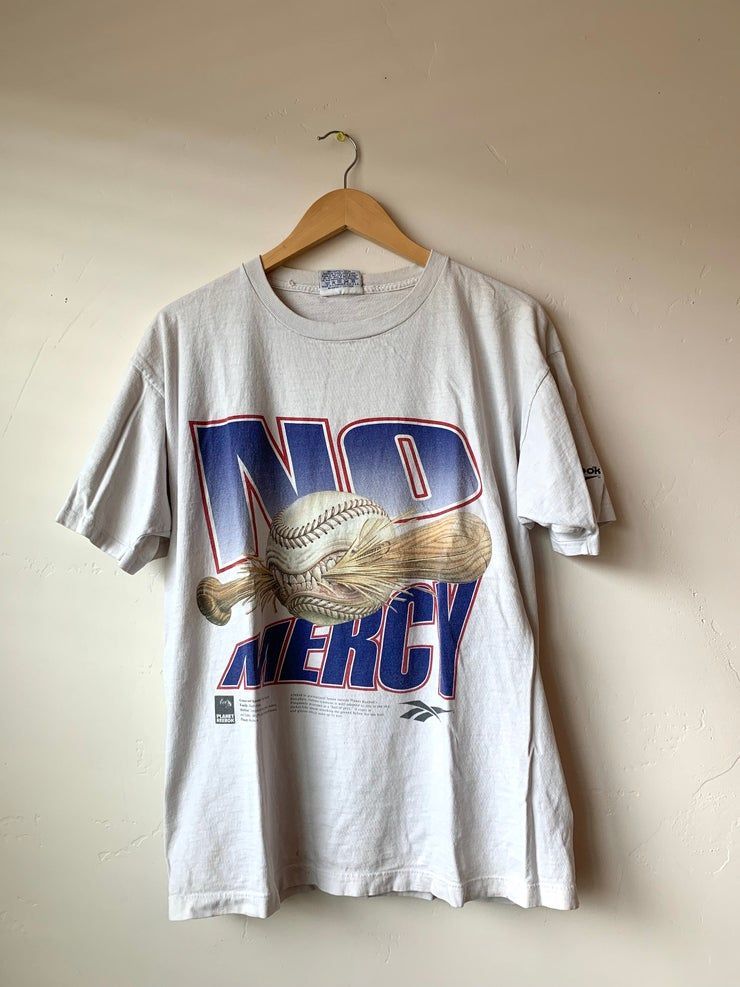 Vintage Reebok No Mercy 90S Baseball T Shirt