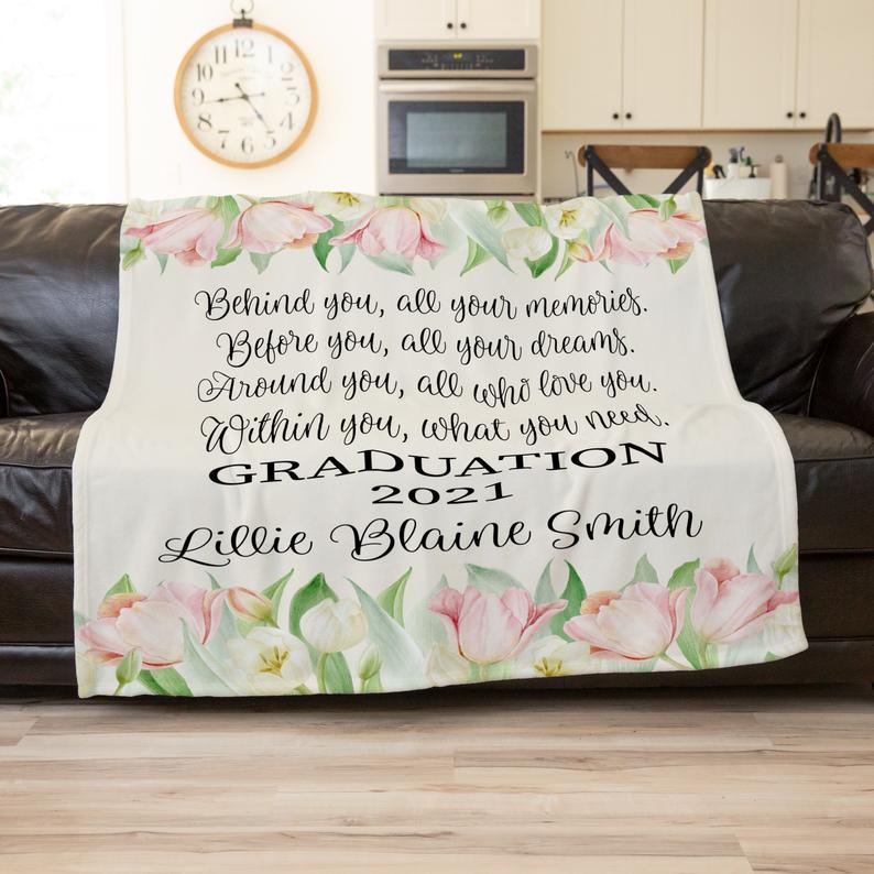 2021 Graduation Gifts, High School Graduation Gift For Her, College Graduation 2021, Graduation Blanket 2021, Graduation Presents