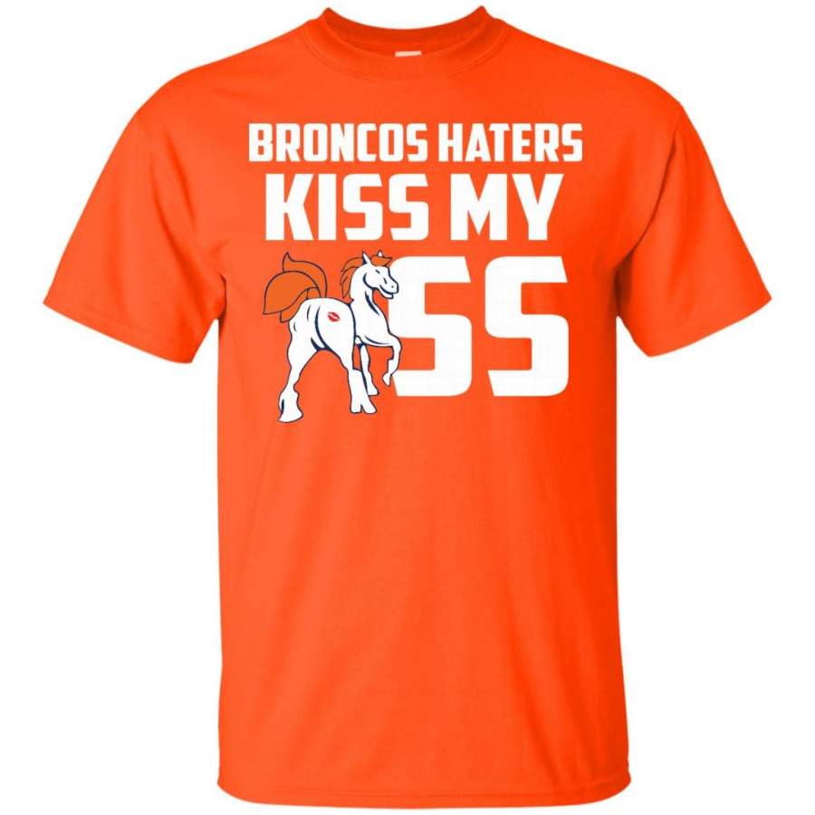 Denver Broncos Haters Kiss T Shirt