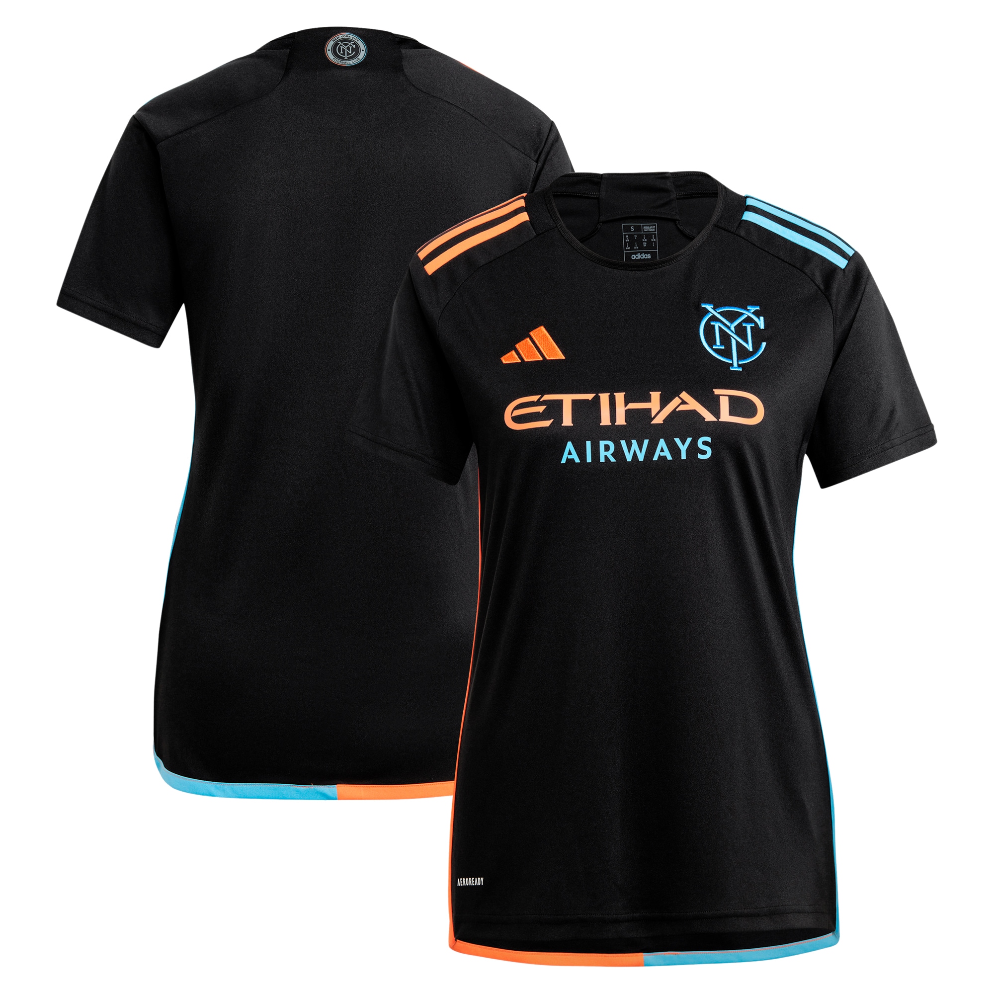 New York City FC Women's 2024 24/7 Kit Replica Jersey  Black