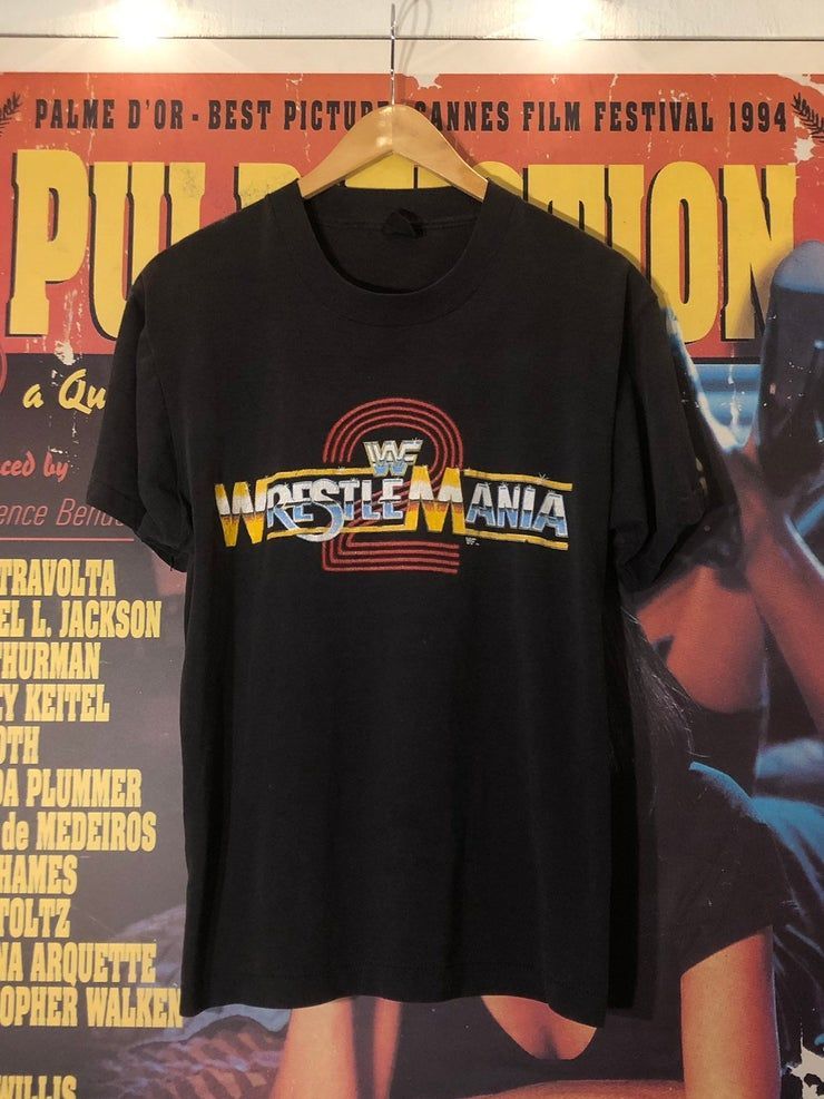 1986 Wwf Wrestlemania 2 Shirt