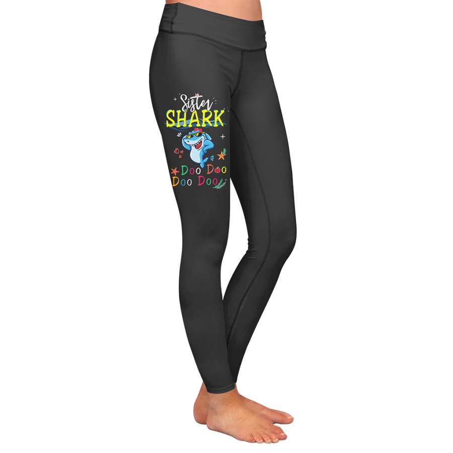 Sister Shark Doo Doo Doo Doo Leggings