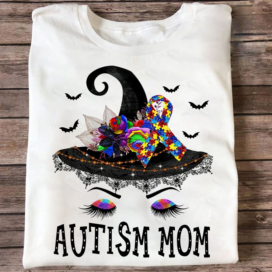 Witch Autism Mom Standard/Premium T-Shirt