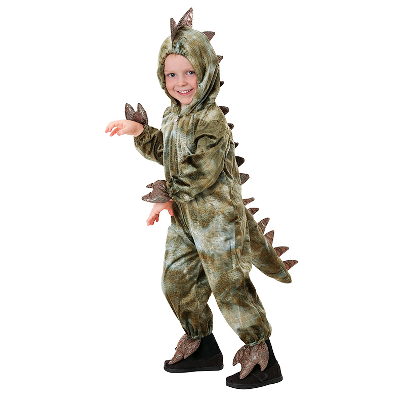 2022 New Kids Child Dinosaur T-Rex Costume Cosplay Boys Halloween Purim Party Disfraz Costumes Fantasia Dress Up alx