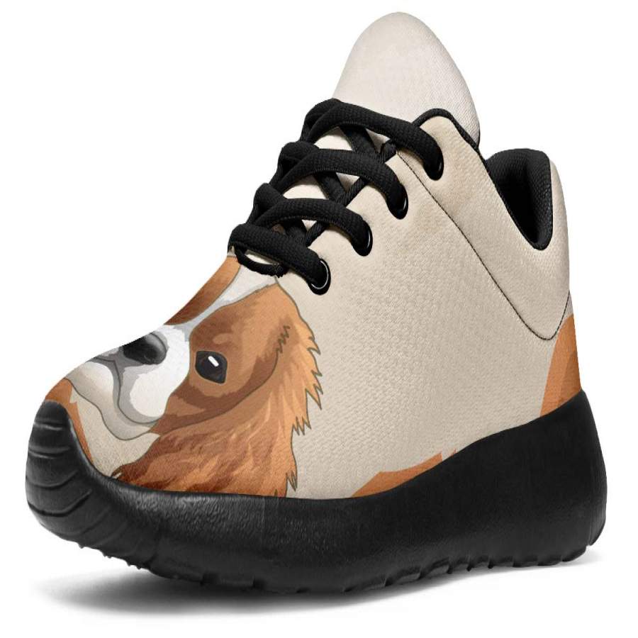 Real Cavalier King Charles Tan Sneakers - ReadingLLC