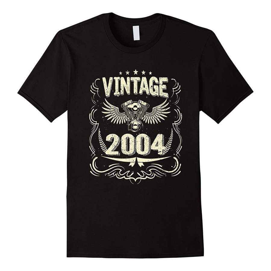 Fashion Printing Cotton Men’S T-Shirt Vintage 2004 T-Shirt 13 Yrs Old Bday 13Th Birthday Tee