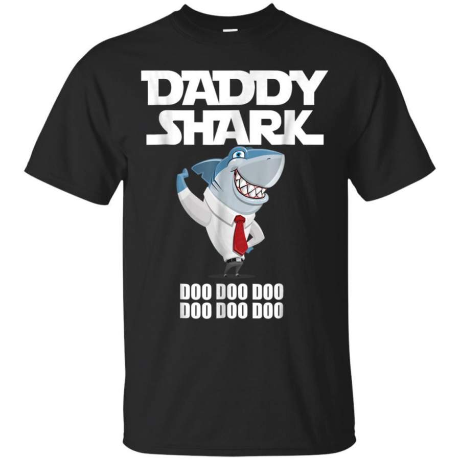 AGR Daddy Shark Shirt  Funny Dad Fathers Day Tshirt Gift Jaq T-shirt