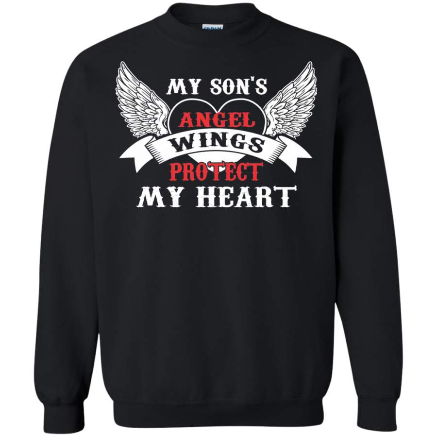 AGR Son’s Angel Wings My Son’s Angel Wings Protect My Heart T-SHIRTS & HOODIES