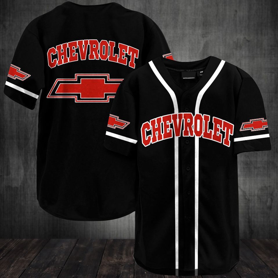 Chevrolet Baseball Shirt 3D ALL OVER CUSTOMIZED LLH130720H420