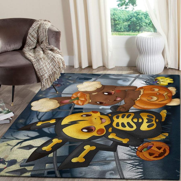 Pikachu Halloween Pokemon Anime FN080220 Movies Area Rug – Floor Decor The US Decor