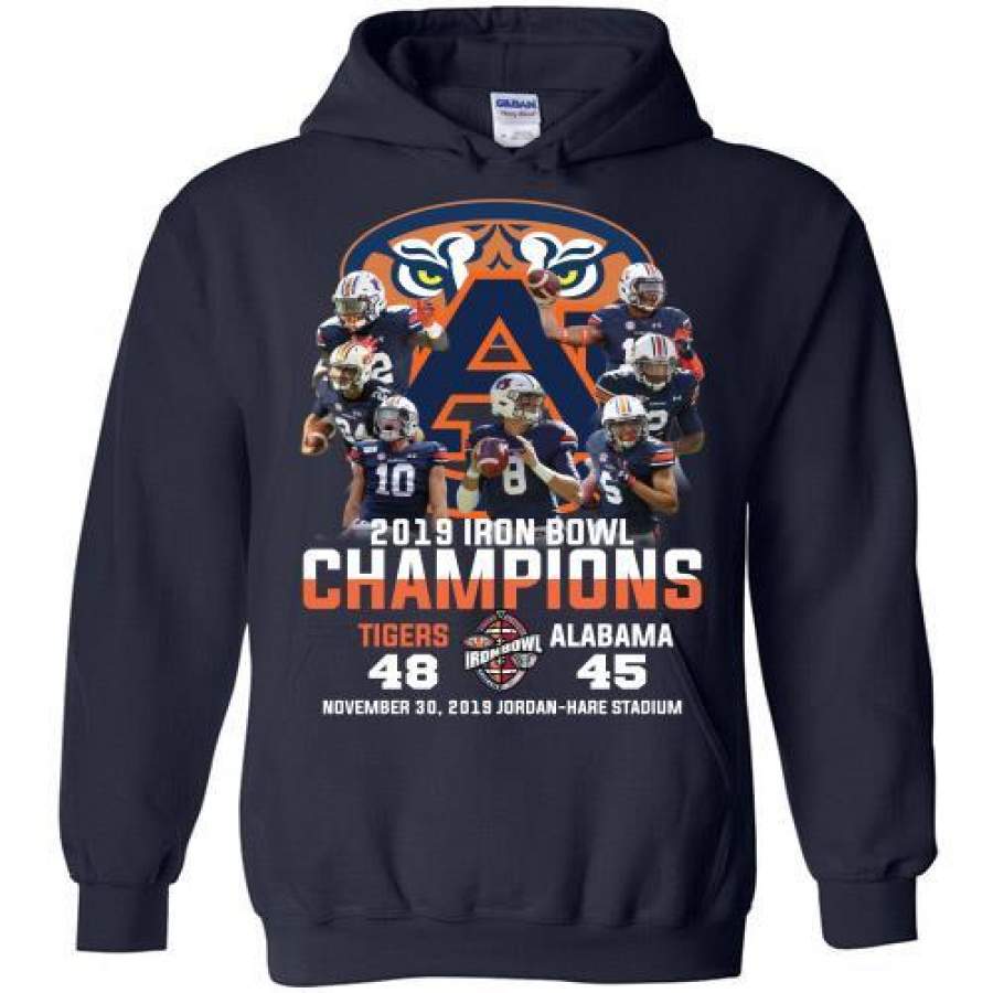 2019 Iron Bowl Champions 2019 Auburn Tigers Alabama Hoodie