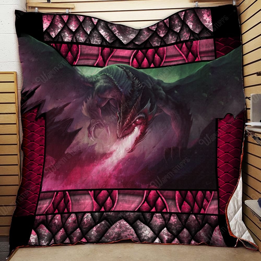 Dragon B 3D Quilt Blanket 2843