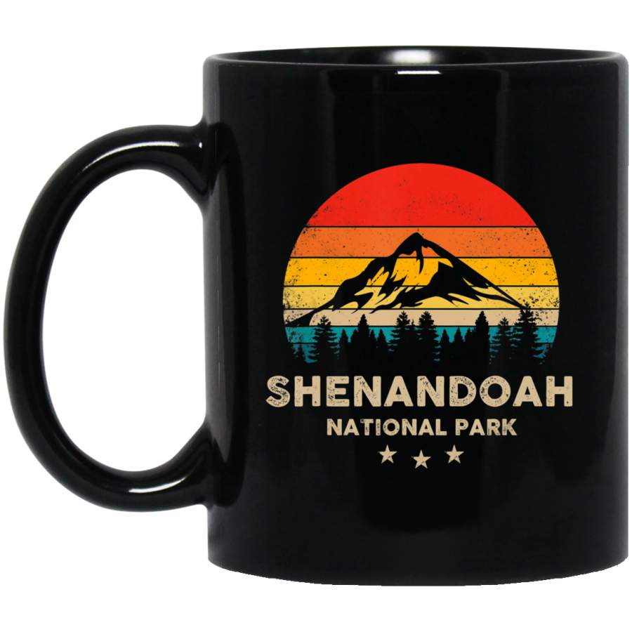 Vintage Shenandoah – National Park Retro Souvenir Coffee Mug