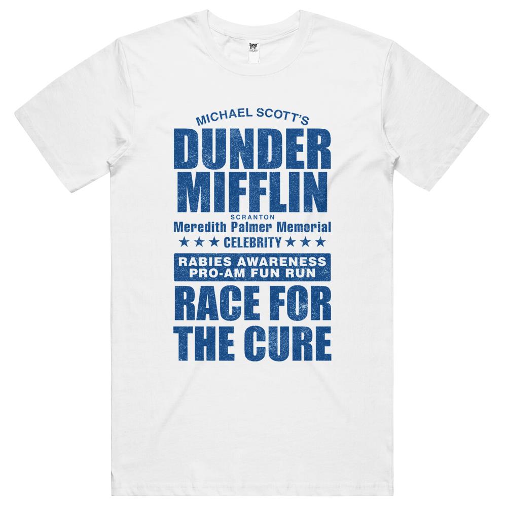 Dunder Mifflin Rabies Awareness Race For The Cure T Shirts