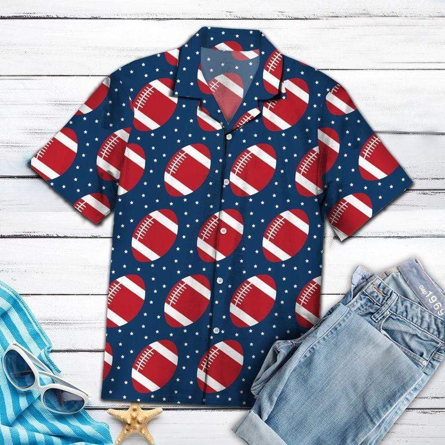 American Football Ball Hawaiian Shirt | For Men & Women | Adult | Hw8047