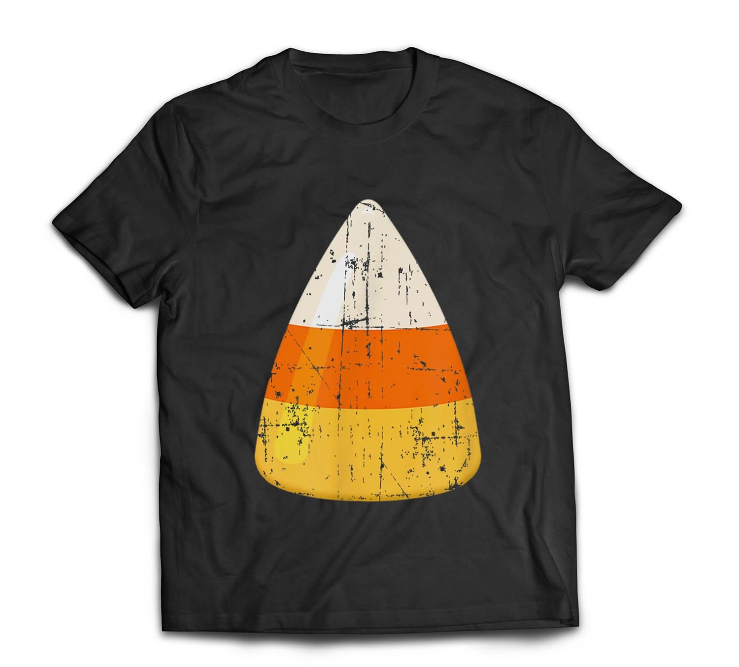 Vintage Candy Corn Halloween T-Shirt