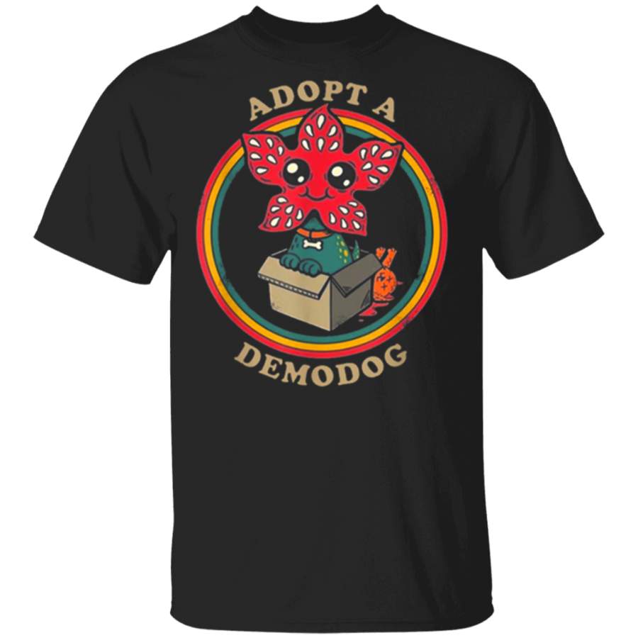 Adopt A Demodog T-Shirt Dogs Lovers Funny Gift For Men Women