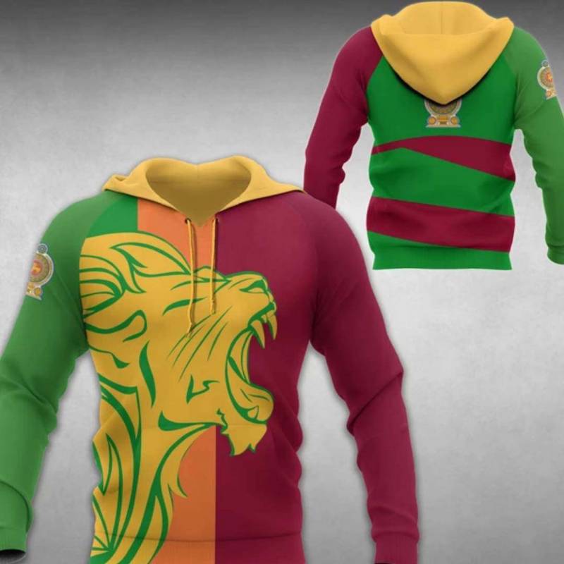 The Sri Lanka Lion All Over Print Hoodies