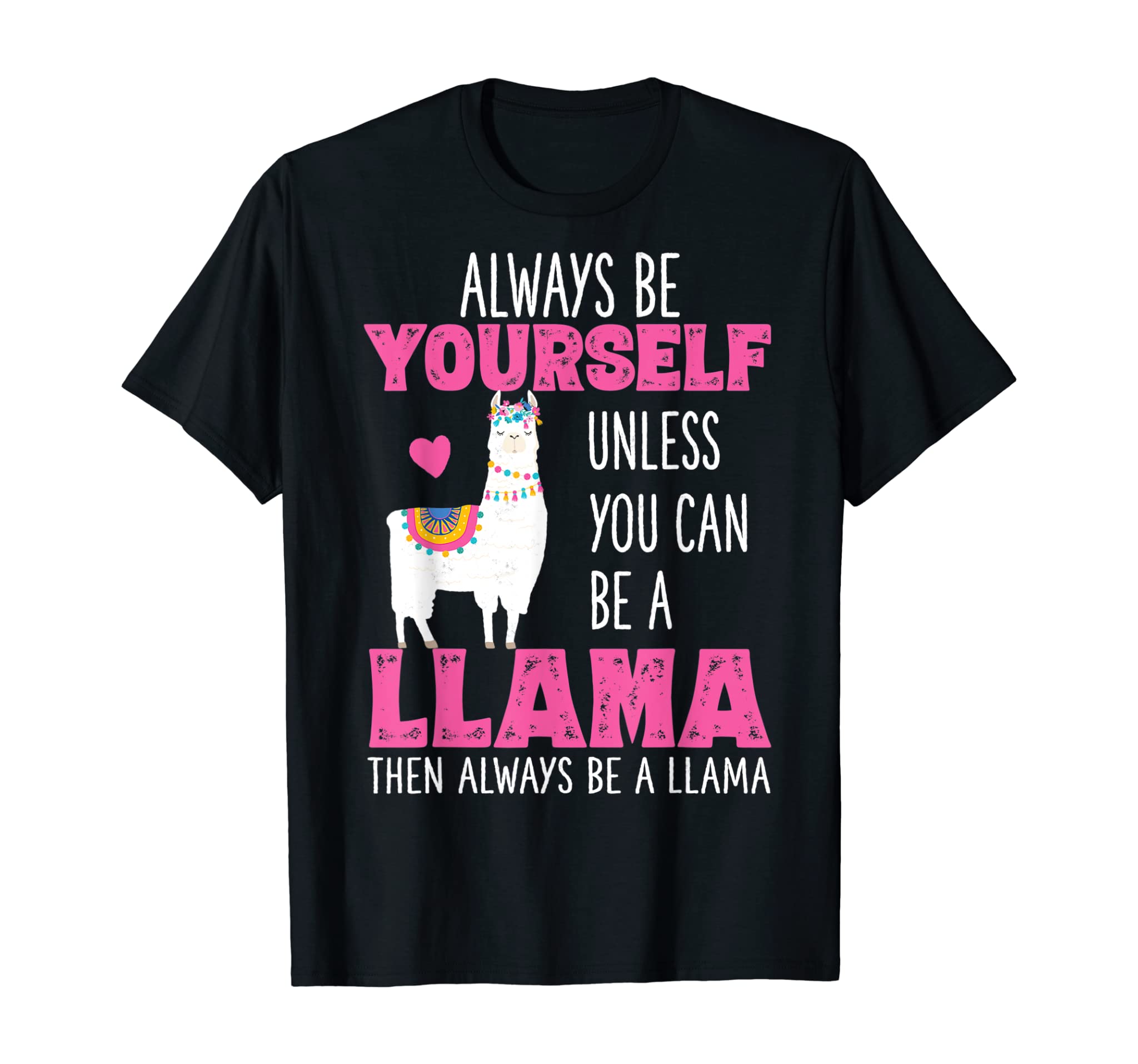 Cute Funny Llama Shirt Llamas Lover Shirts Gifts Girls Women T-Shirt