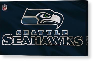 10 Seattle Seahawks Uniform Joe Hamilton Canvas Print