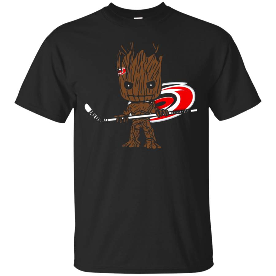 AGR Groot I Am Ice Hockey Player Team Carolina Hurricanes T-Shirt