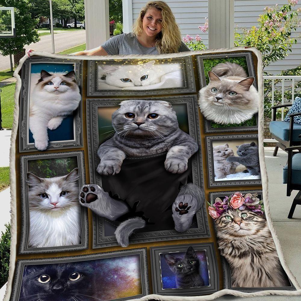 3d Huge Cat Fleece Blanket Gift For Cat Lovers PoshmarkStore