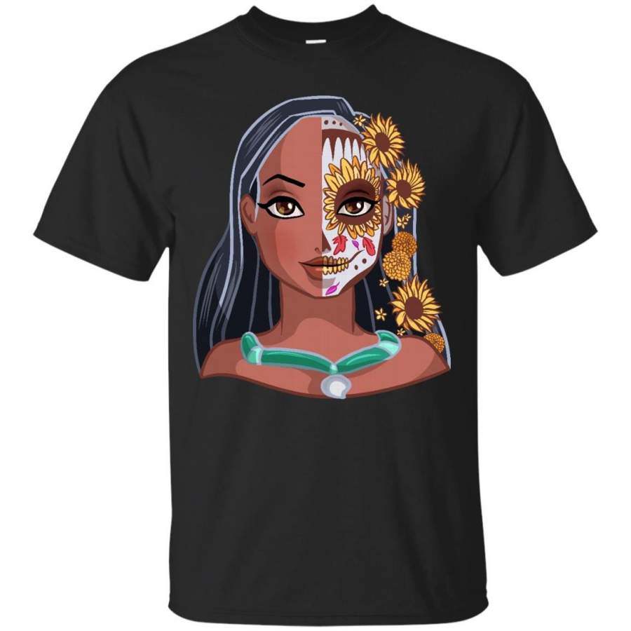 POCAHONTAS – Sugar Skull Series Pocahontas T-Shirt