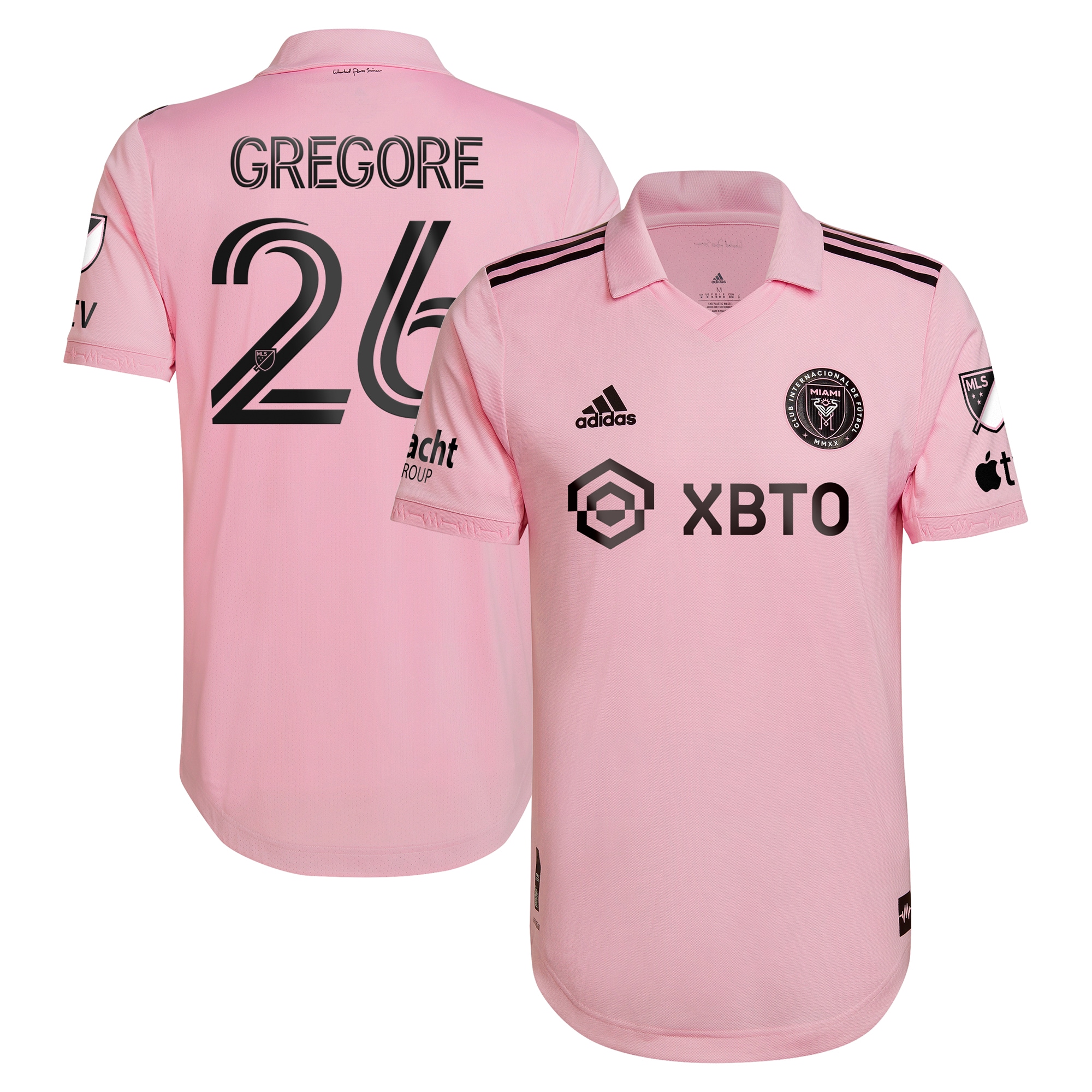 Gregore Inter Miami CF 2022 The Heart Beat Kit Authentic Player Jersey – Pink