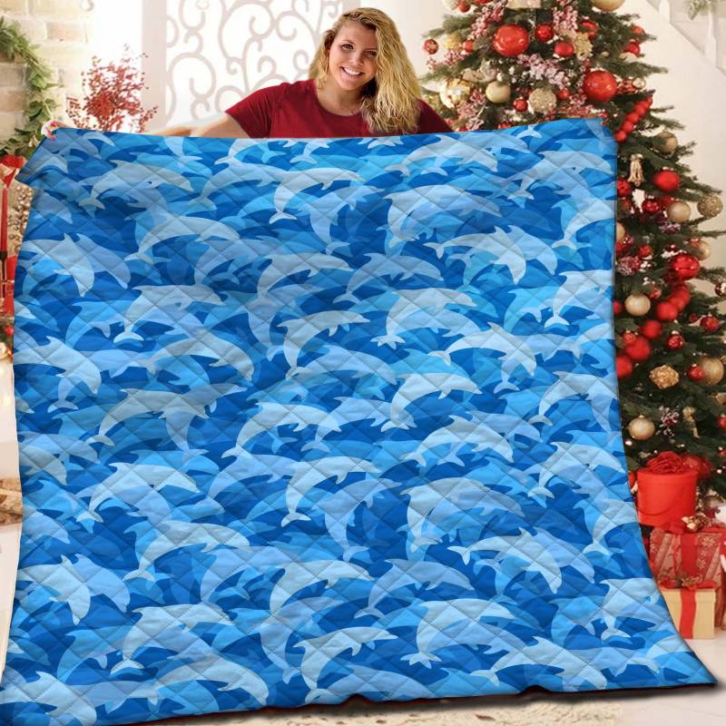 Dolphin JFJ4861 Quilt