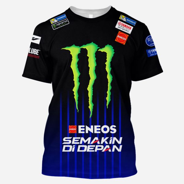 Monster Energy Personalized Name Number Unisex Tshirt All Over Printed Unisex Tshirt Us Size