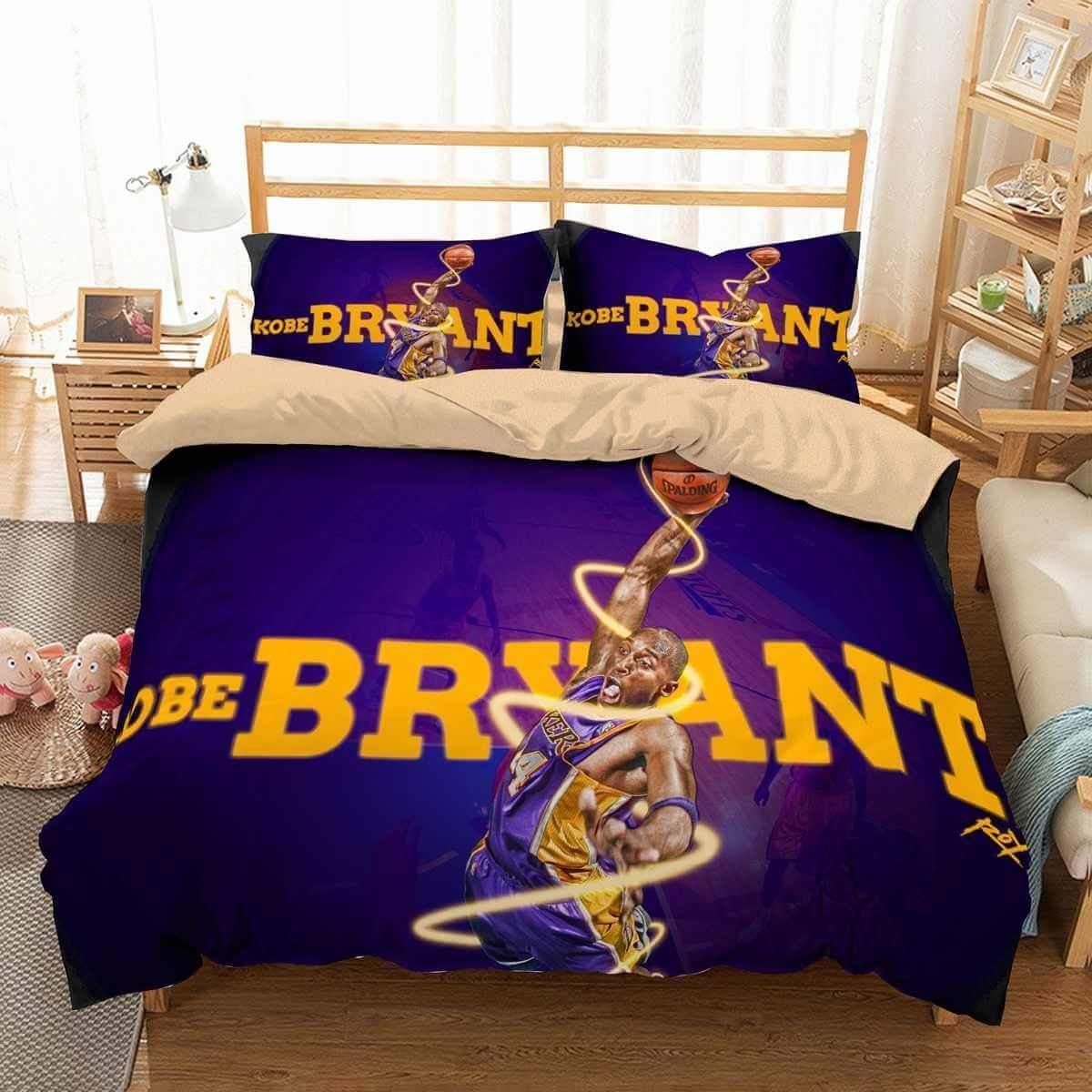 3D Customize Kobe Bryant Bedding Set Duvet Cover Set BedroomSet Bedlinen