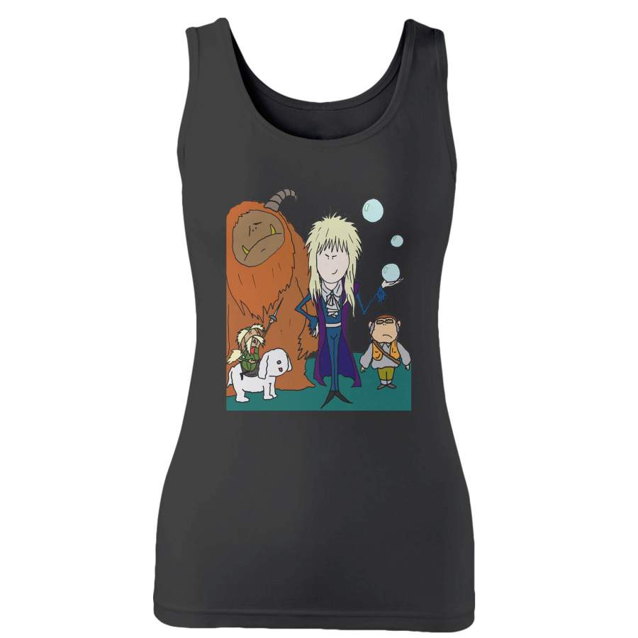 David Bowie Poster Labyrinth Movie Woman’s Tank Top