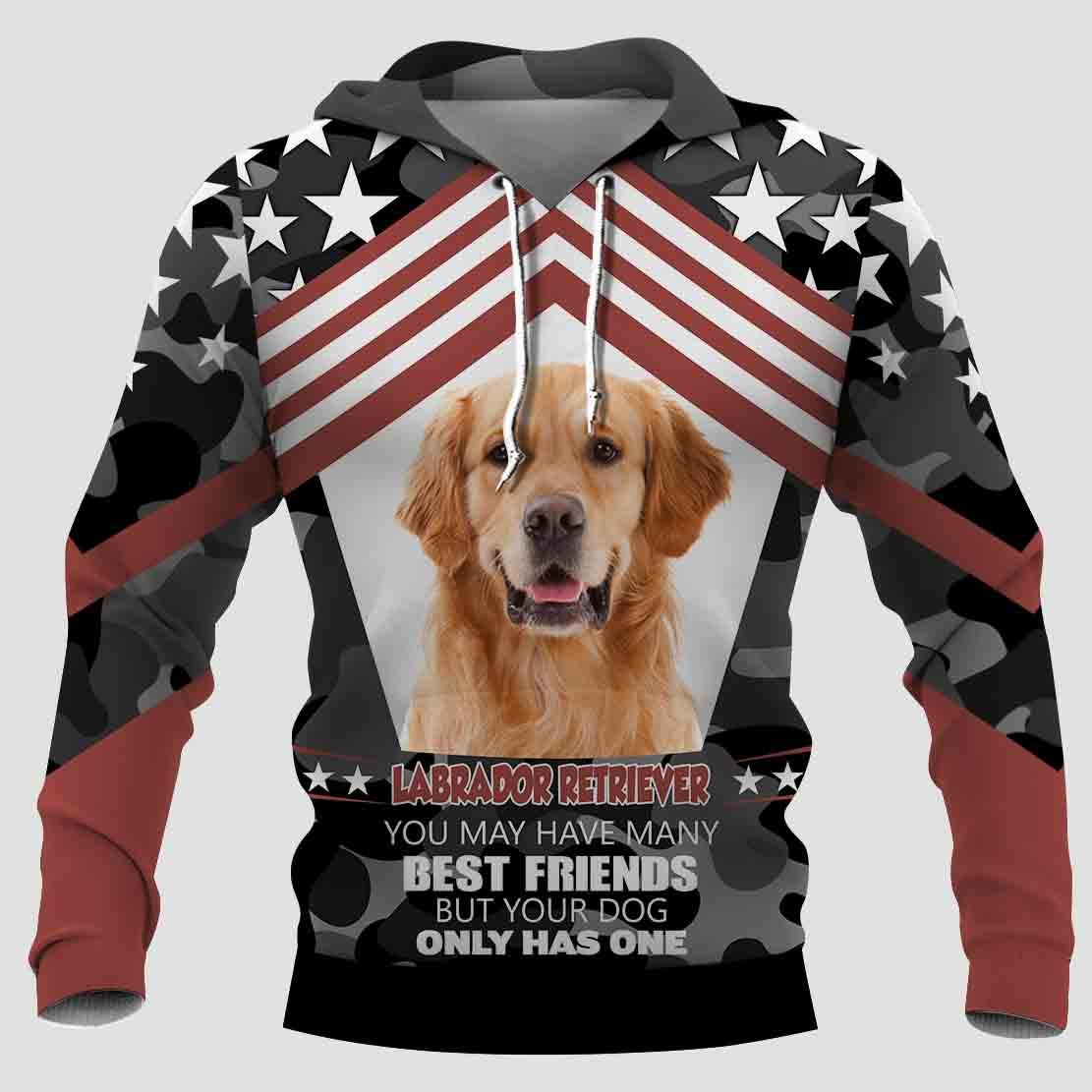 Labrador Retriever Dog 3D Full Printing