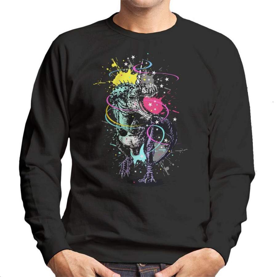 Unicorn Dinosaur Mix Men’s Sweatshirt