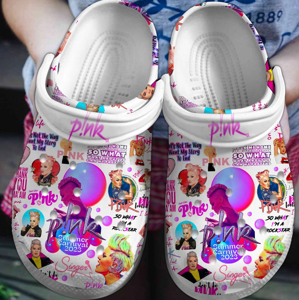 Pink Singer Music Crocss Clogs For Men Women And Kid Bq2Bfaux-1-3-2-1-2-2