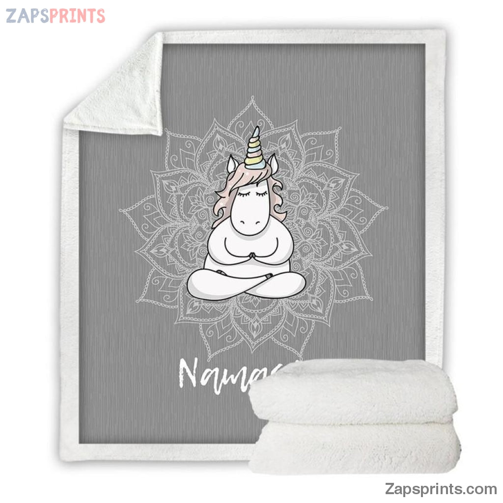 Unicorn Namaste Blanket