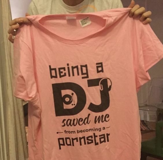 Being a DJ saved me t shirt  For Men  For Women