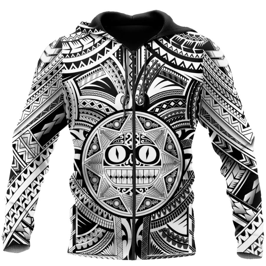 Amazing Polynesian Tattoo And Hawaii Hoodie-ML