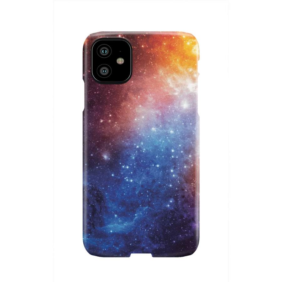Fiery Universe Nebula Galaxy Space Print Phone Case