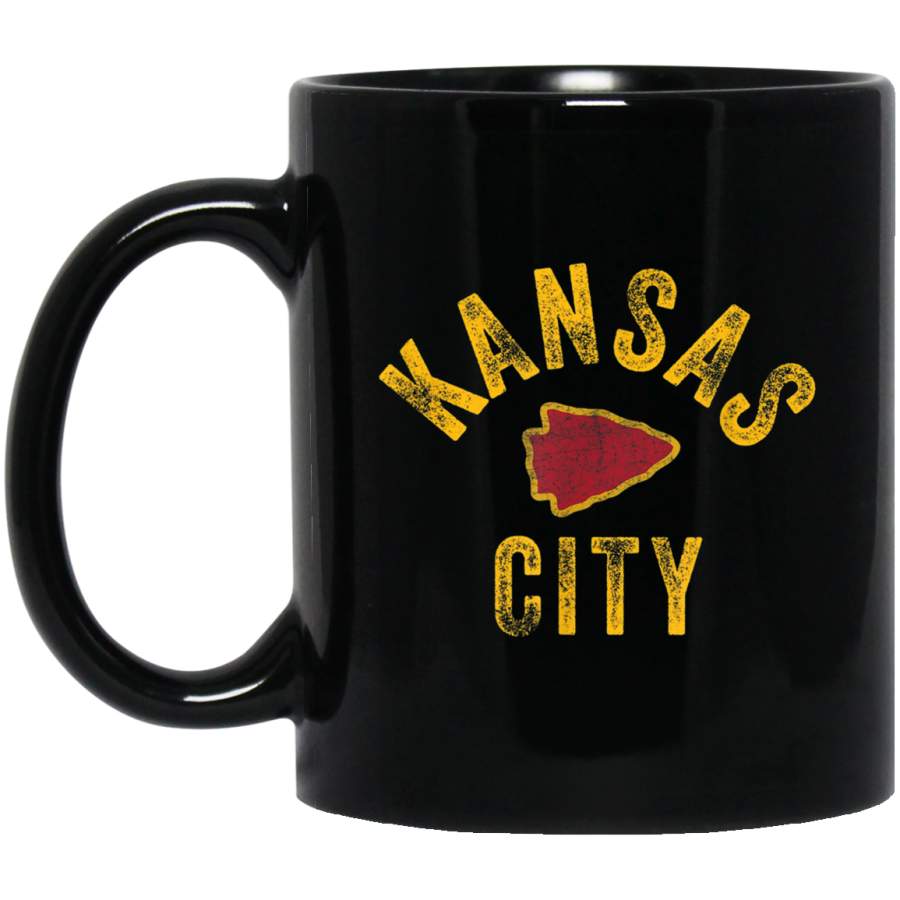 KC Kansas City Tribal Arrowhead Mug