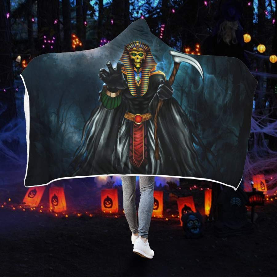 Pharaoh Cosplay Hooded Blanket 2