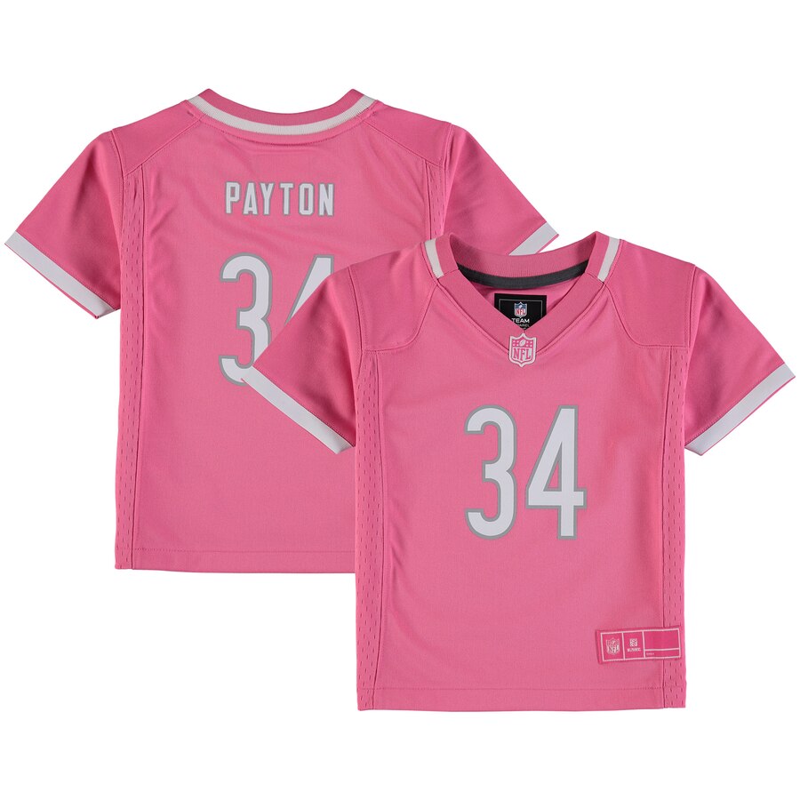 Walter Payton Chicago Bears Nike Toddler Fashion Game Jersey – Pink