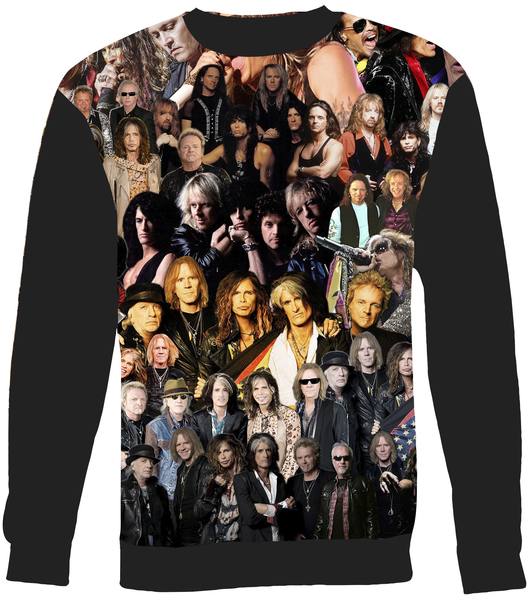 Aerosmith Photo Collage Sweatshirt