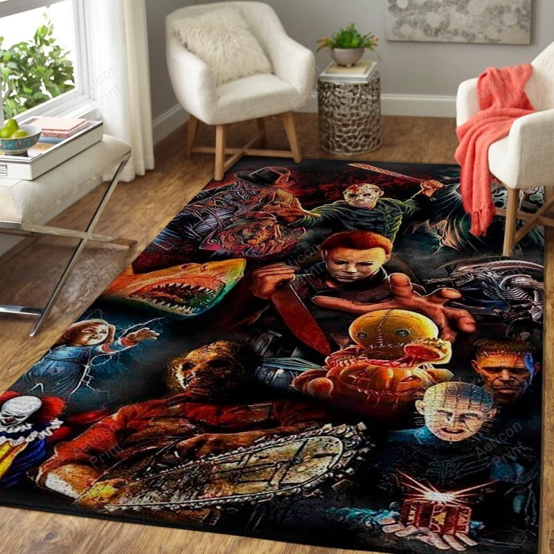 Halloween Area Halloween Special Living Room Area Rug Carpet Vintage Home Decor Gift Idea Carpet